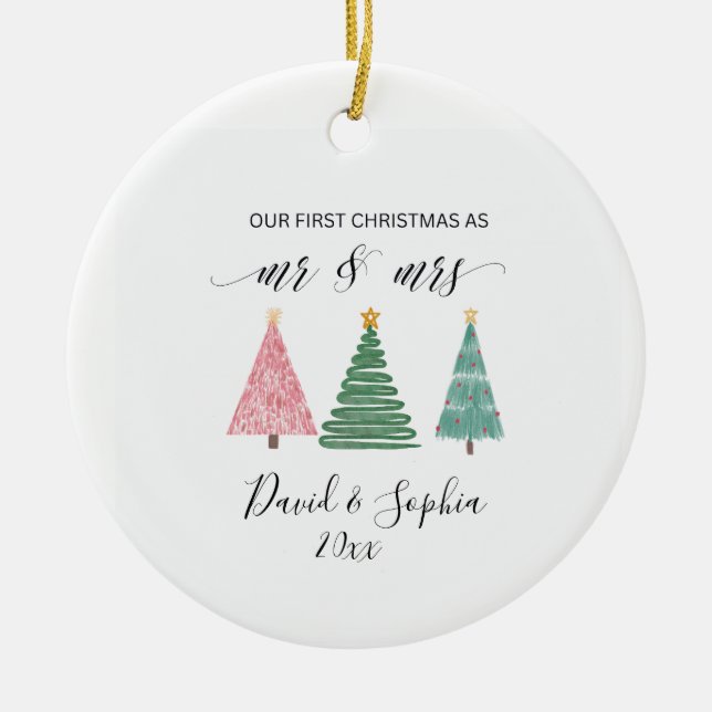 anpassningsbarnas minsta boho handdragen Julgran Julgransprydnad Keramik (Framsidan)