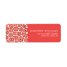 Anpassningsbarnas minsta moderna blommor-etikett