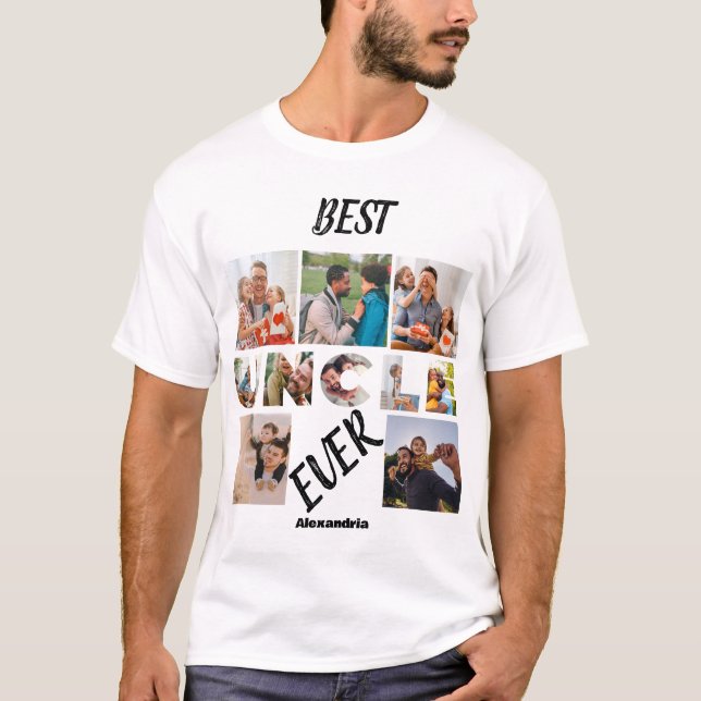 Anpassningsbarnas moderna bästa farbror någonsin 1 t shirt (Framsida)