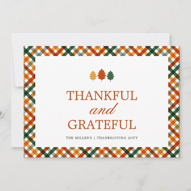 Anpassningsbarnas moderna tacksamma Thanksgiving-k Tack Kort (Framsida)