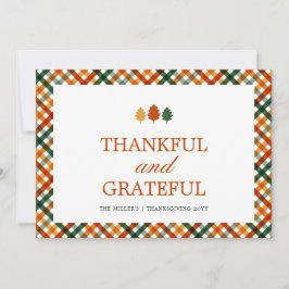Anpassningsbarnas moderna tacksamma Thanksgiving-k Tack Kort