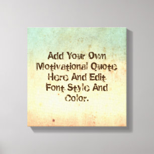 Anpassningsbarnas motiveringscitat, gör ett eget canvastryck