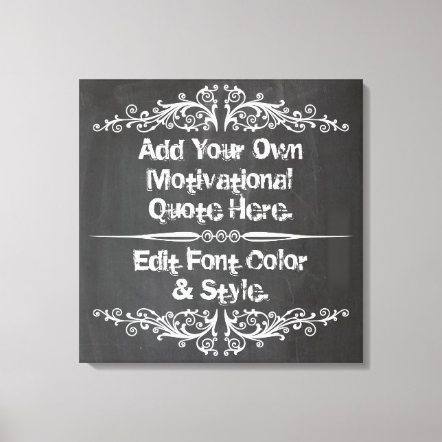 Anpassningsbarnas motiveringscitat, lägg till text canvastryck (Framsida)