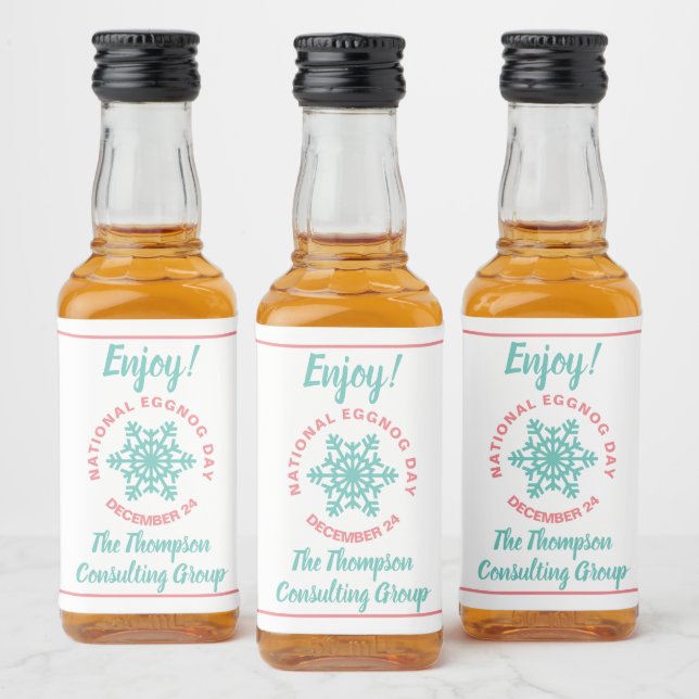 Anpassningsbarnas nationaldag Firande 24 december  Spritflaskor Etikett (Flaskor)