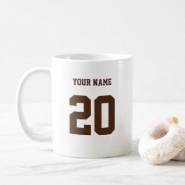 Anpassningsbarnas nummer och Namn Kaffemugg