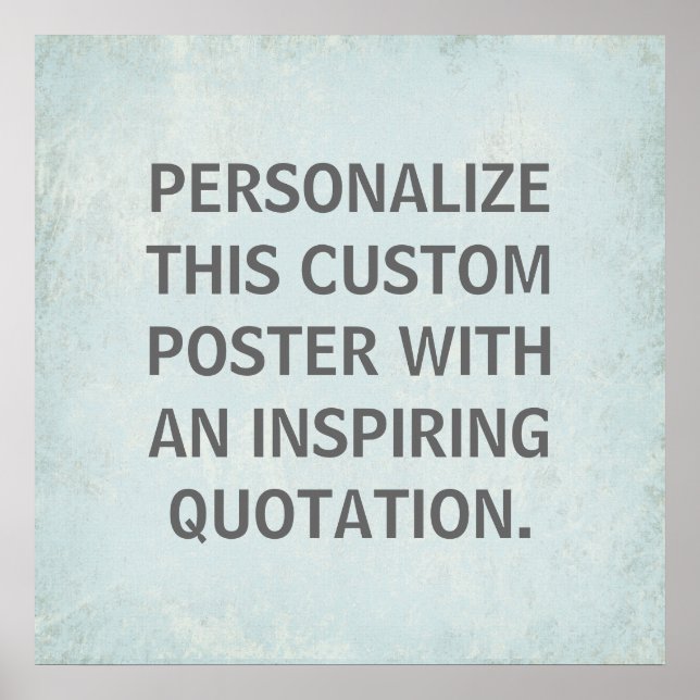 Anpassningsbarnas offert Poster, inspirerande Poster (Framsidan)