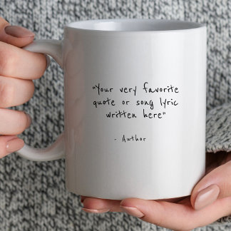 Anpassningsbarnas offert - skapa en egen kaffemugg