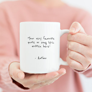 Anpassningsbarnas offert - skapa en egen kaffemugg