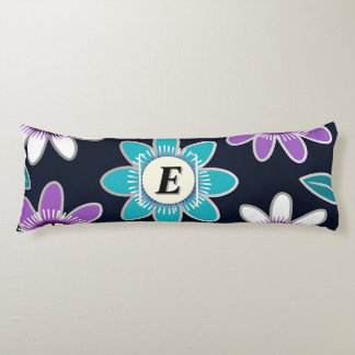 Anpassningsbarnas passionsblomma Monogram kroppsfy Kroppskudde