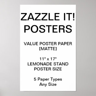 Anpassningsbarnas Personlig 11" x17" Poster värdep