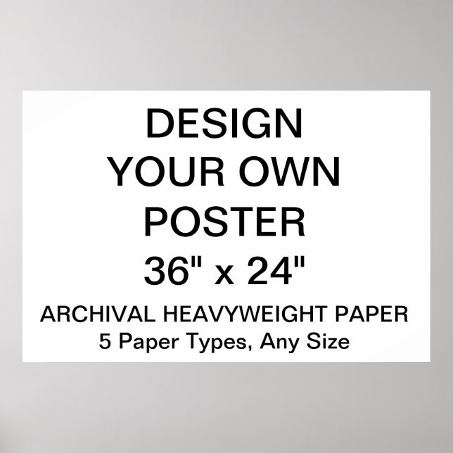 Anpassningsbarnas Personlig 36" x24" Papper arkive Poster (Framsidan)