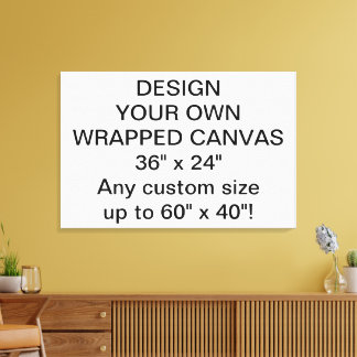 Anpassningsbarnas Personlig 36 x 24-tums arbetsyta Canvastryck