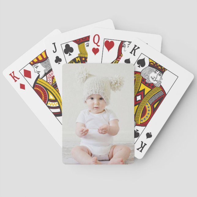 Anpassningsbarnas personliga foto casinokort (Baksidan)