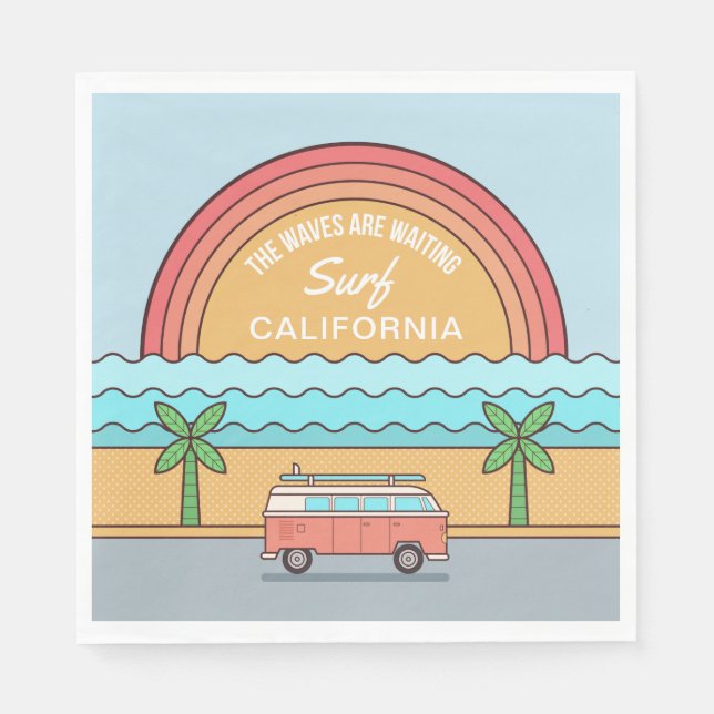 Anpassningsbarnas placering pappra servetter (Framsidan)