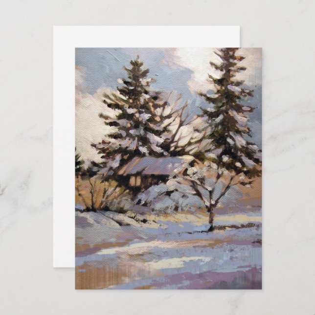 Anpassningsbarnas platta anteckningskort (Fram/baksida)