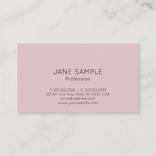 Anpassningsbarnas Professionell Modern Elegant - e Visitkort