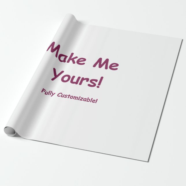 Anpassningsbarnas radbrytning Papper för valfritt  Presentpapper (Utrullad)