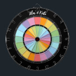 Anpassningsbarnas regnbåge, hbt-pastel färg darttavla<br><div class="desc">Anpassningsbarnas regnbåge, hbt-pastel färg</div>