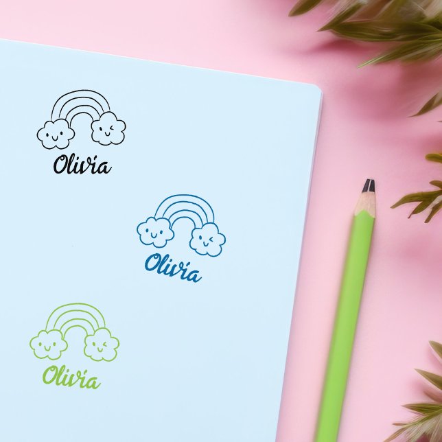 Anpassningsbarnas regnbåge Namnteckning Stämpel (Skapare uppladdad)