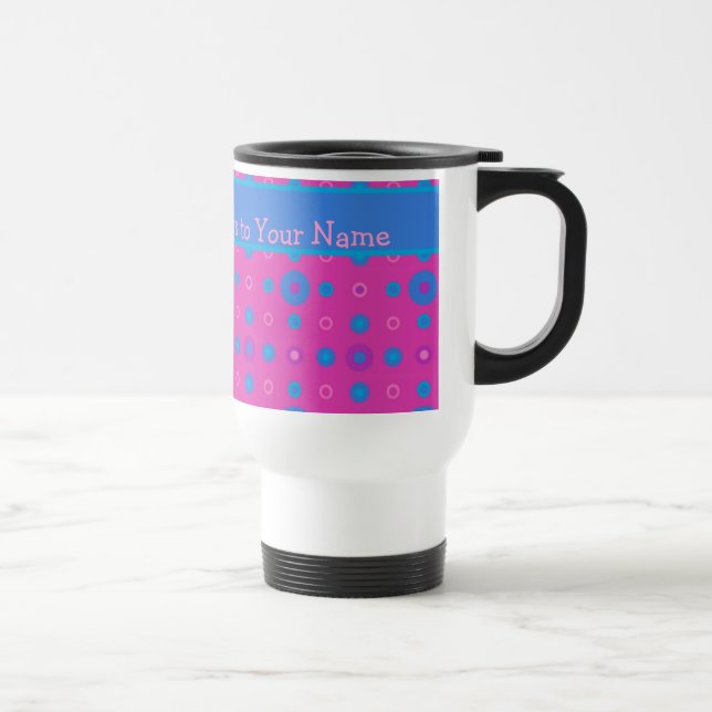Anpassningsbarnas Resemugg, Magenta: Blått ljus Resemugg (Höger)