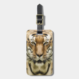 Anpassningsbarnas resetagg för Tiger Close-Up Bagagebricka