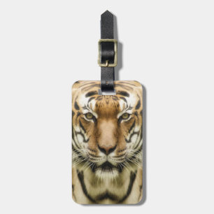 Anpassningsbarnas resetagg för Tiger Close-Up Bagagebricka