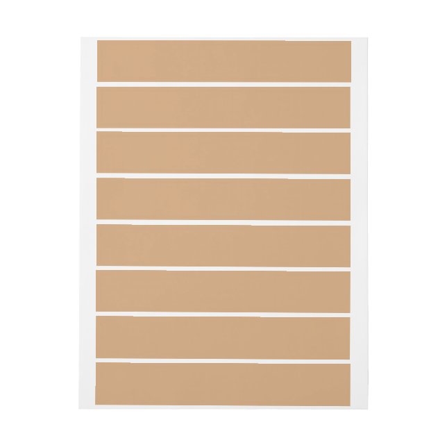 Anpassningsbarnas Returetiketter - Varmsteg Etikettband (Ark)