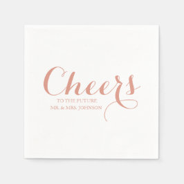 Anpassningsbarnas Rosa  framtid Mr. & Mrs. Namn Br Pappersservett