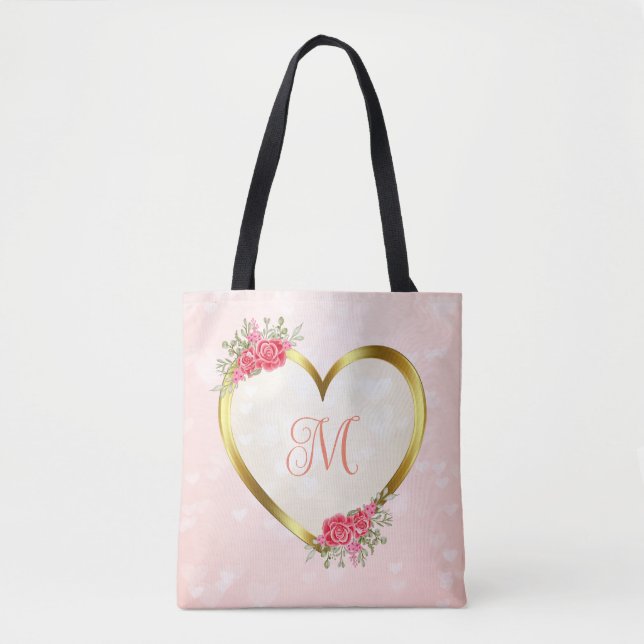 Anpassningsbarnas Rosa och Golden Heart Tygkasse (Framsida)