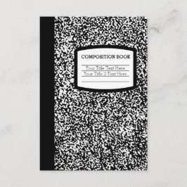 Anpassningsbarnas sammansättning Bok Black/White S OSA Kort