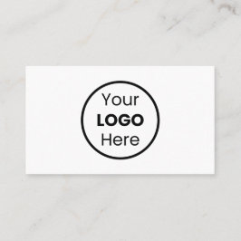 Anpassningsbarnas sofistikerade svarta och vita Lo Visitkort