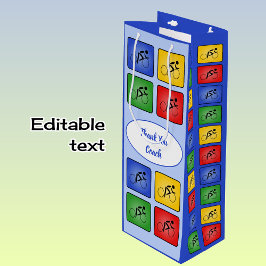 Anpassningsbarnas textredigeringsikoner blå