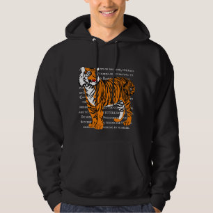 Anpassningsbarnas trendig för vilda djur och växte hoodie