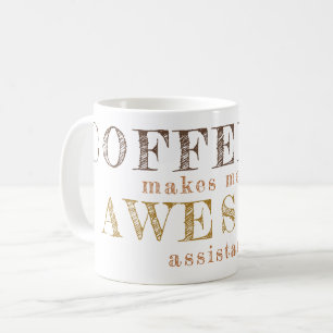Anpassningsbarnas typografi av kontorsarbetets cit kaffemugg