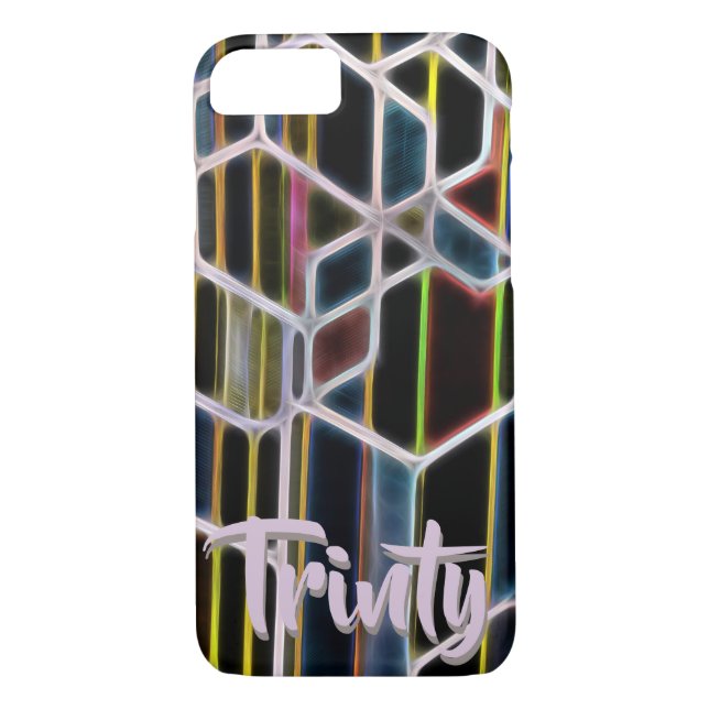 Anpassningsbarnas unika konstnärliga geometriska I Case-Mate iPhone Skal (Baksida)