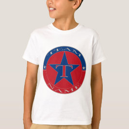 Anpassningsbarnas unika Personlig-barnteam Namn T Shirt