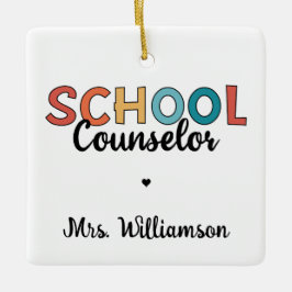 Anpassningsbarnas uppskattningsgåvor till skolans  julgransprydnad keramik