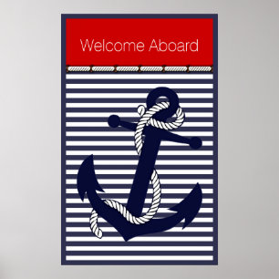 Anpassningsbarnas välkomstbesök i Anchors Rand Mön Poster