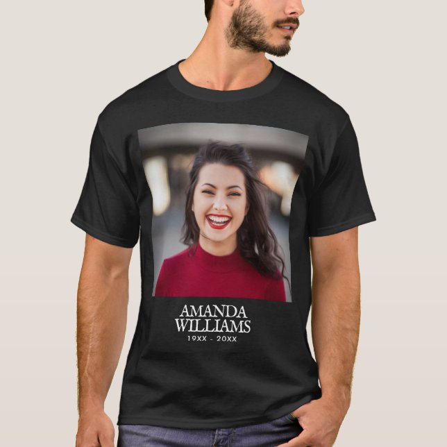 Anpassningsbarnas vanliga fotominnesbild t shirt (Framsida)