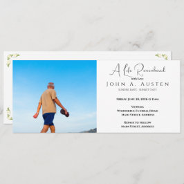 Anpassningsbarnas vanliga inbjudningskort - platta