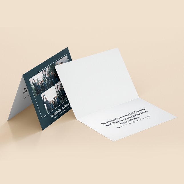 Anpassningsbarnas vänner Fotokollage-mappat kort (Skapare uppladdad)