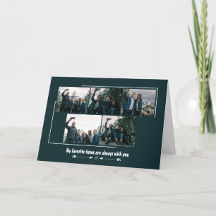 Anpassningsbarnas vänner Fotokollage-mappat kort