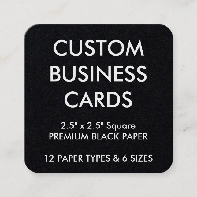 Anpassningsbarpersonligvisitkortar förbigår mallen fyrkantigt visitkort (Framsida)