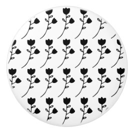 anpassningsbarsvartblomma på kabinett knopp för