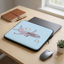 Anpassningsbart flygplan  laptop fodral
