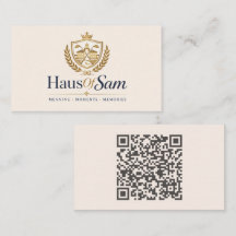 Anpassningsbart logotyp och QR-kod Mjukt varmt elf