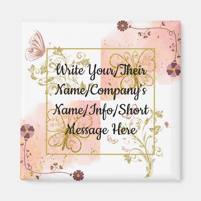 Anpassningsbart Magnet för allt du vill ha (Framsidan)