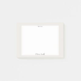 Anpassningsbart manus Namn Personalisering Present Post-it Block