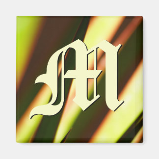 Anpassningsbart monogram - första magnet