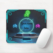 Anpassningsbart namn Gaming Neon Controller Pod Mu